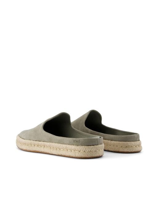 TOMS Natural Flat Mules for men