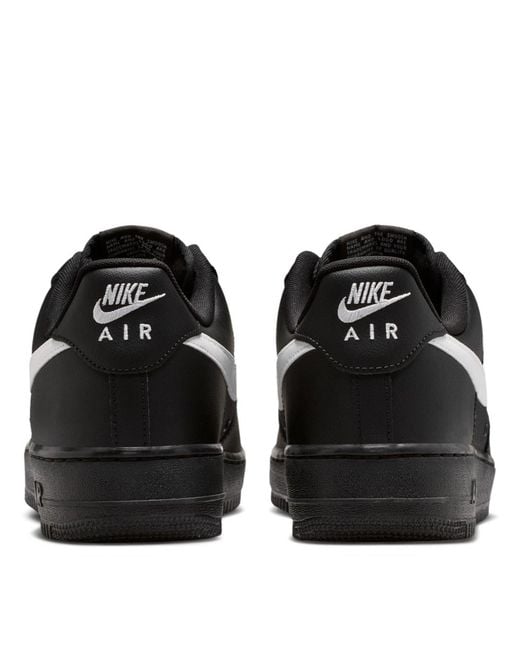 Nike Black Air Force 1 07 Shoes for men