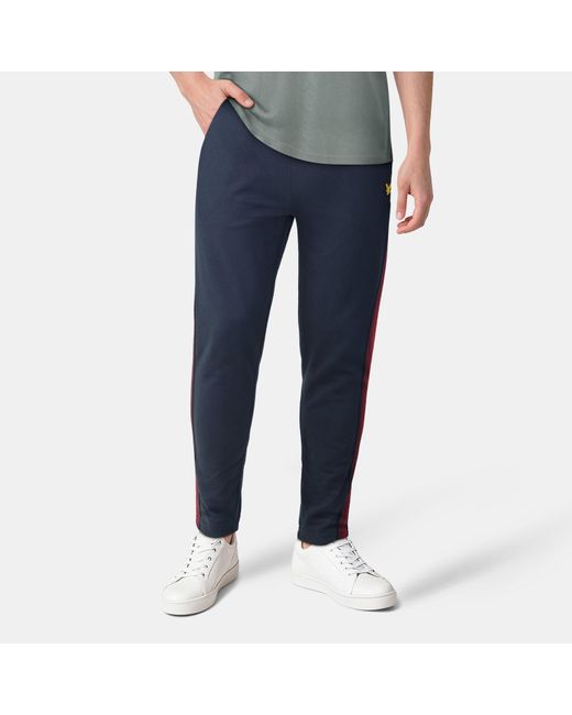 Lyle & Scott Blue Short-Sleeve Polo Shirt for men
