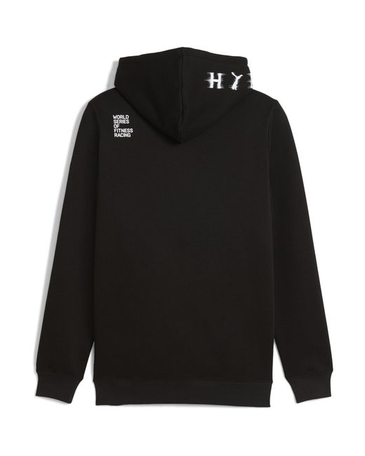 PUMA Black X Hyrox Heavyweight Performance Hoodie for men