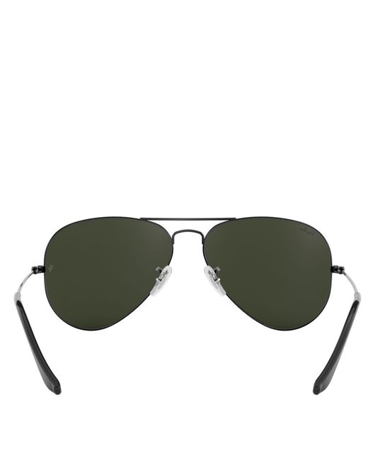 Ray-Ban Green Large Aviator Sunglasses