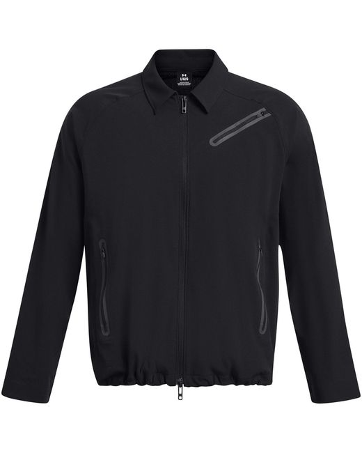 Under Armour Blue Vented Midweight Bomber Jacket for men