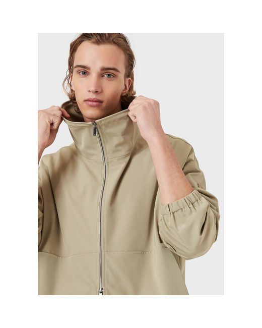 Emporio Armani Natural Bomber Jacket for men