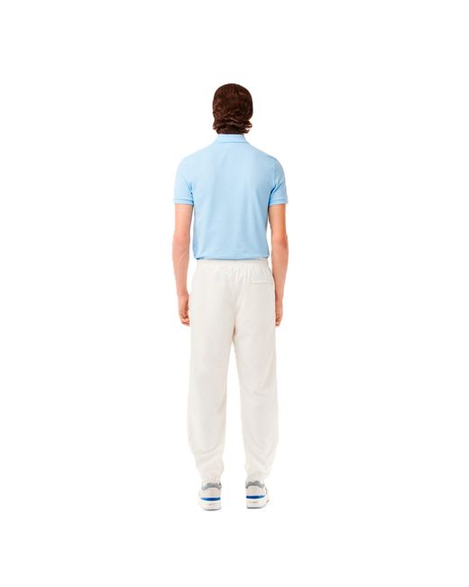 Lacoste White Joggings Bottoms for men