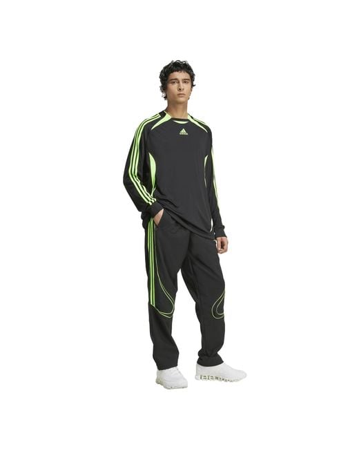 Adidas Black Teamgeist Ls for men