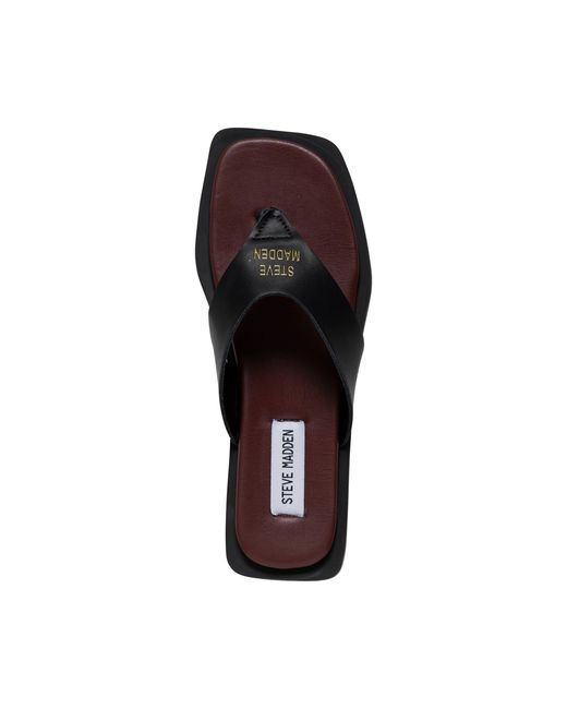 Steve Madden Brown Splash B Flip Flops