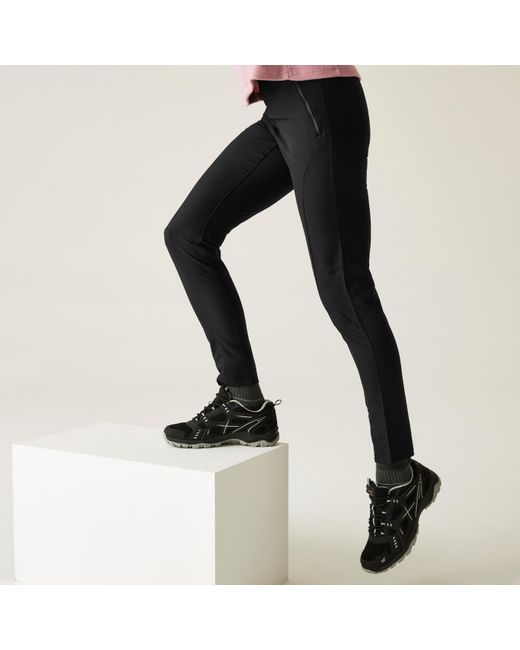 Regatta Black Pentre Walking Trouser (Long)