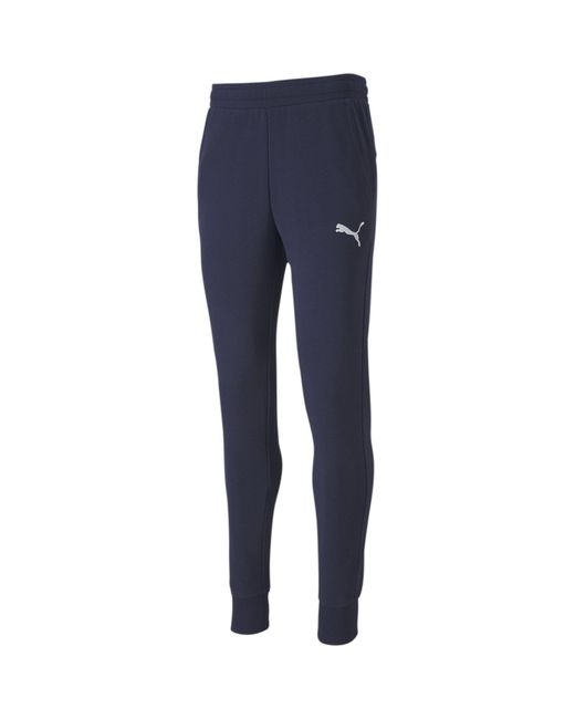 PUMA Blue Teamgoal 23 Closed Hem Jersey Joggers for men
