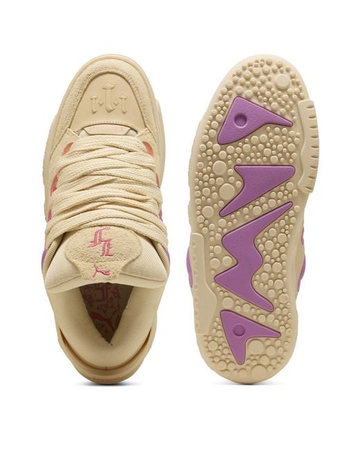 PUMA Natural La France Bright Lights Basketball Trainers for men