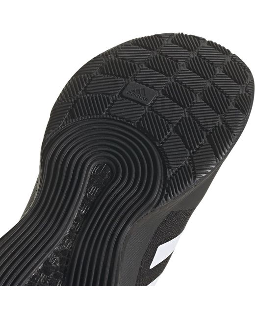 Adidas Black Crazyflight Mid Indoor Court Trainers