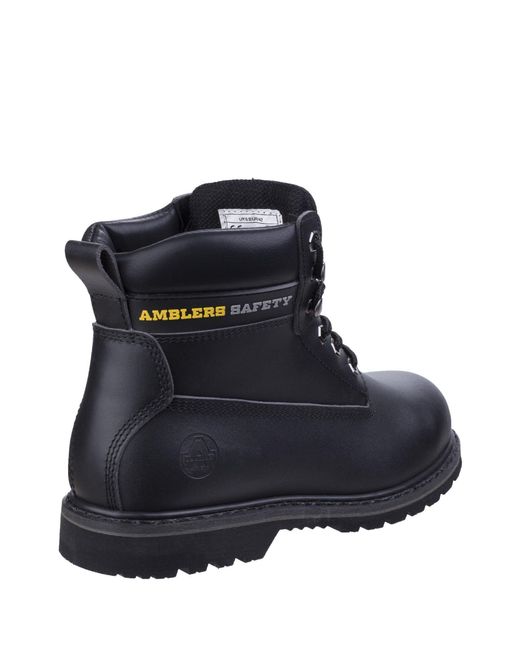 Amblers Safety Black Fs9 Goodyear Welted Safety Boot for men