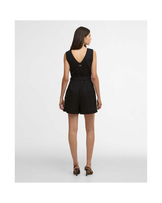 Barbour Black Playsuit