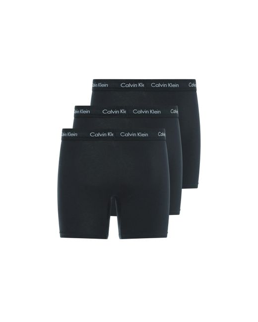 Calvin Klein Black Calvinklein 3 Pack Boxer Briefs for men
