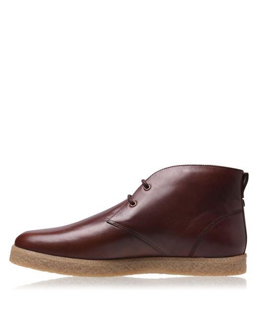 Farah Brown Jonah Chukka Boots for men