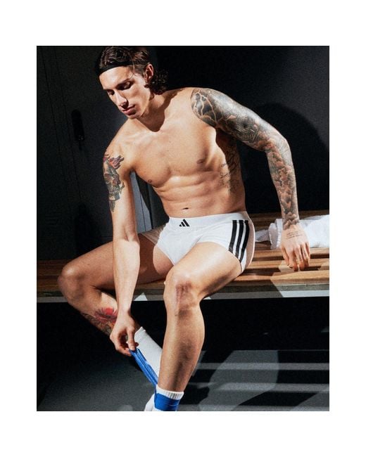 Adidas Black 2 Pack Boxers for men