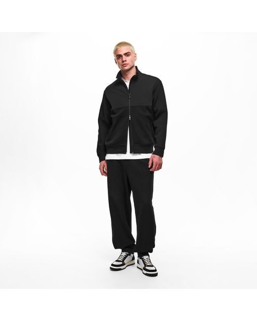 ARMANI EXCHANGE Black Coach Jacket for men
