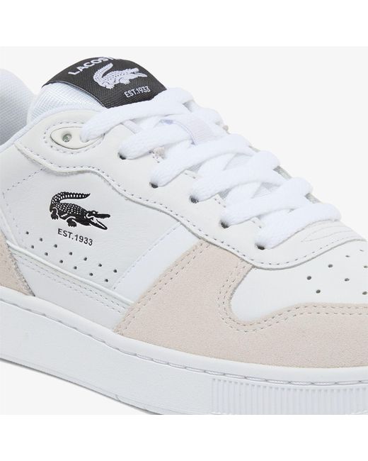 Lacoste White T-Clip Set Trainers