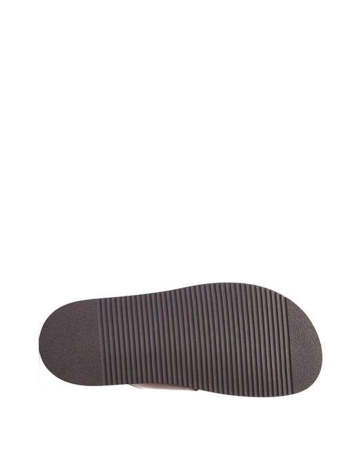 Base London Brown Maven Slider for men