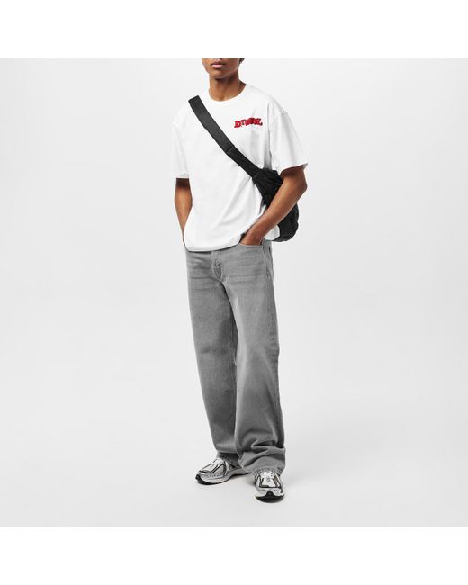 DIESEL White T-Box T-Shirt for men