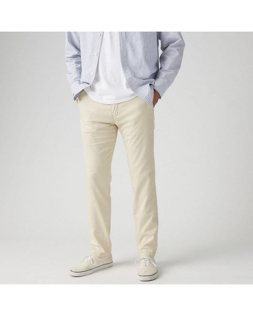 Levi's Natural Levi's Karla Textured Slim Chinos for men