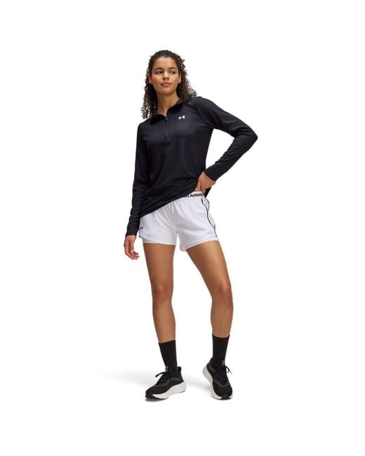 Under Armour Blue Tech Play Up 2-In-1 Shorts