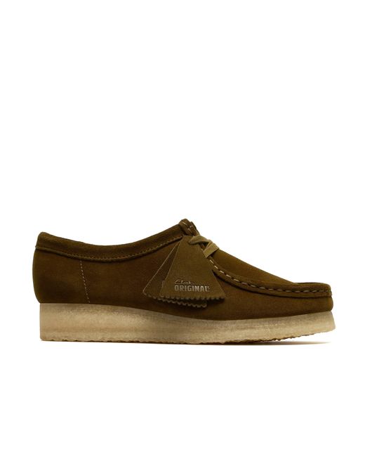 Clarks Brown Wallabee Moc Toe Formal Shoes