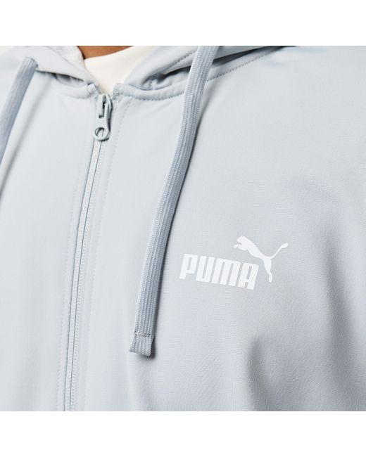 PUMA Blue Poly Tracksuit for men