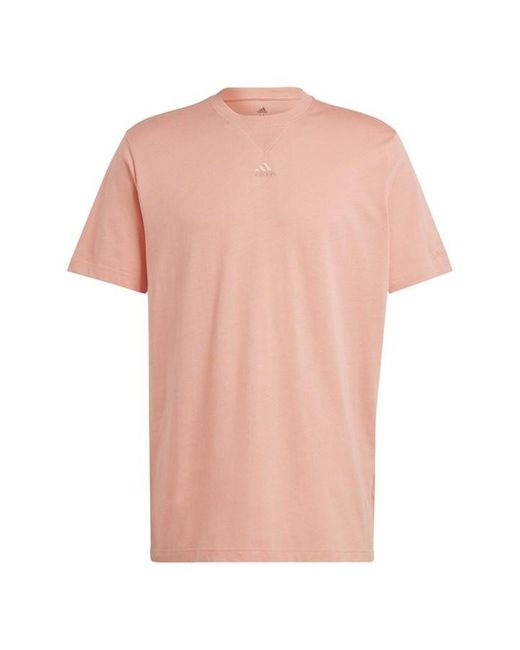 Adidas Pink All Szn Tee Sn34 for men