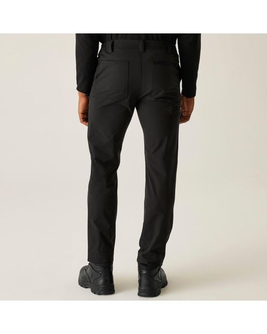 Regatta Black Pro Action Stretch Trousers for men