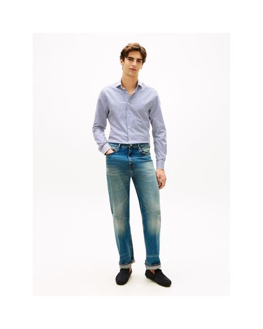 Tommy Hilfiger Blue Low-Top Trainers for men
