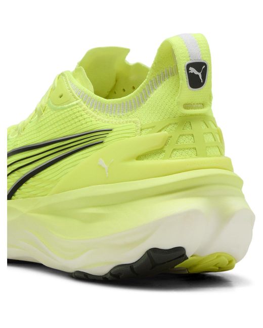 PUMA Yellow Foreverrun Nitro 2 Everyday Stable Road Running Shoes for men