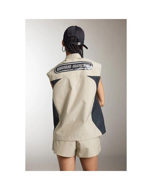 Miss Sixty Multicolor Quilted Zip Gilet