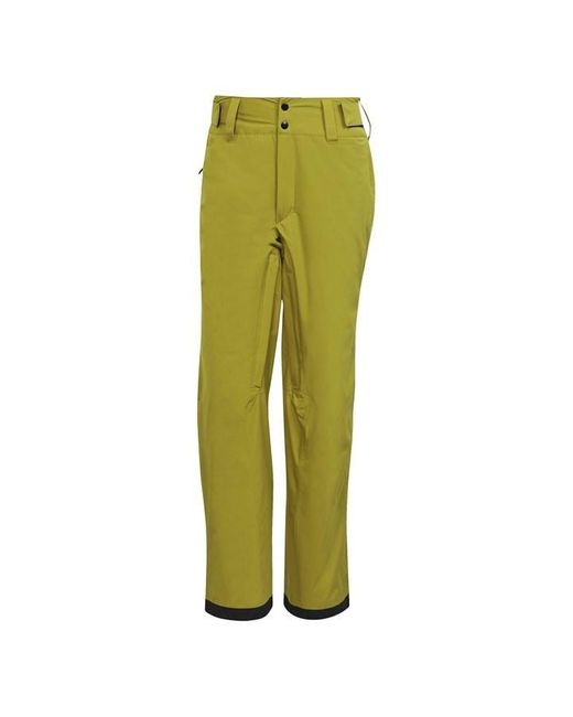 Adidas Green S Rsort 2l Ski Pants Salopettes Pulse Olive Xl for men