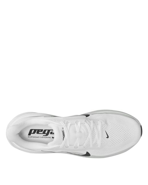 Nike White Pegasus 42 Running Shoes for men