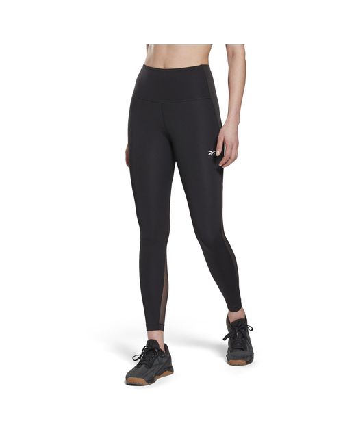 Reebok Black Lux Perform Gym Legging