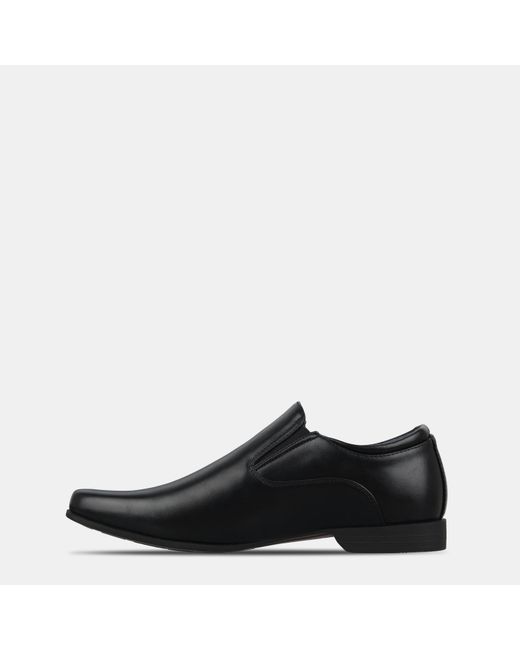 GIORGIO Black Langley Slip On Shoes for men