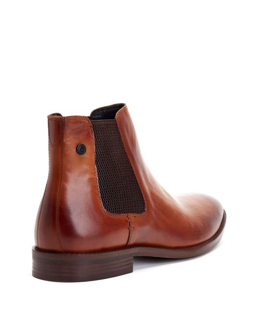 Base London Brown Virgil Ankle Boot for men
