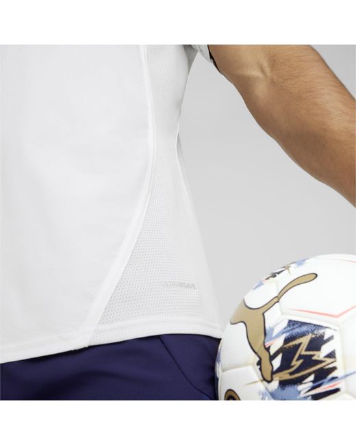 PUMA White Teamfinal Jersey T-Shirt for men