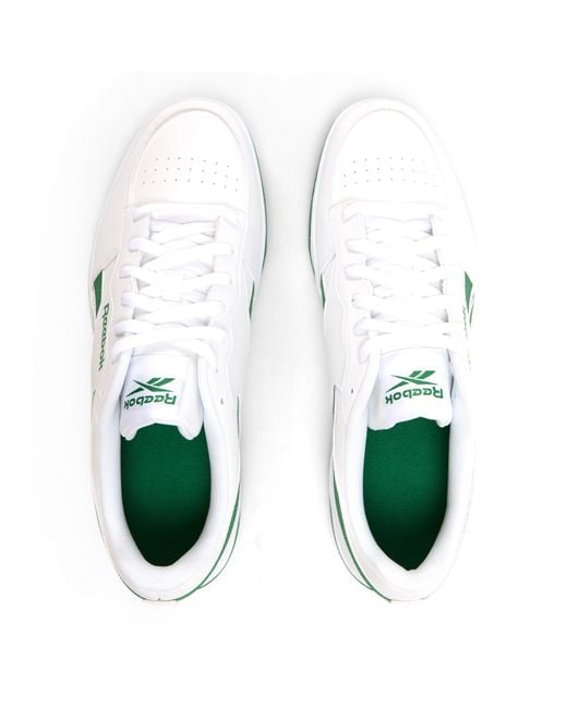 Reebok Green Prime Serve Classic Low-Top Trainers for men