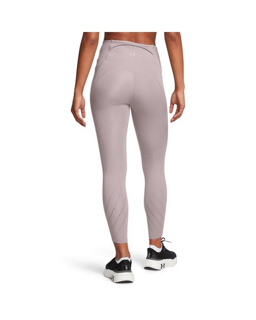 Under Armour Pink Launch Elite Ankle Tights