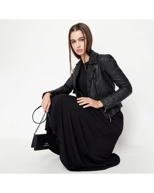 ARMANI EXCHANGE Black Dress