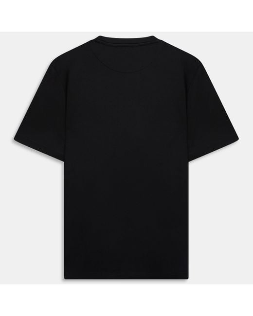 Ted Baker Black Ss Slim Soft Touch Tee for men