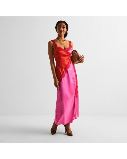 Never Fully Dressed Pink Long Maxi Dress