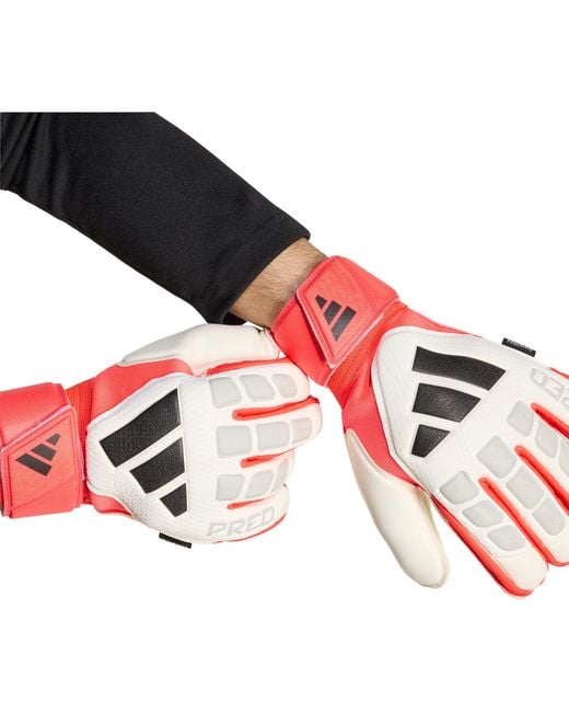 Adidas Predator Match Fingersave Goalkeeper Gloves Adults