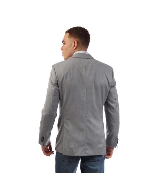 Boss Blue Hutson Double Breasted Formal Jacket for men