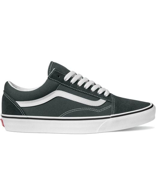 Vans Black Old Skool Canvas Low Top for men