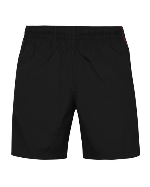 McQueen Blue Selvedge Swim Shorts for men
