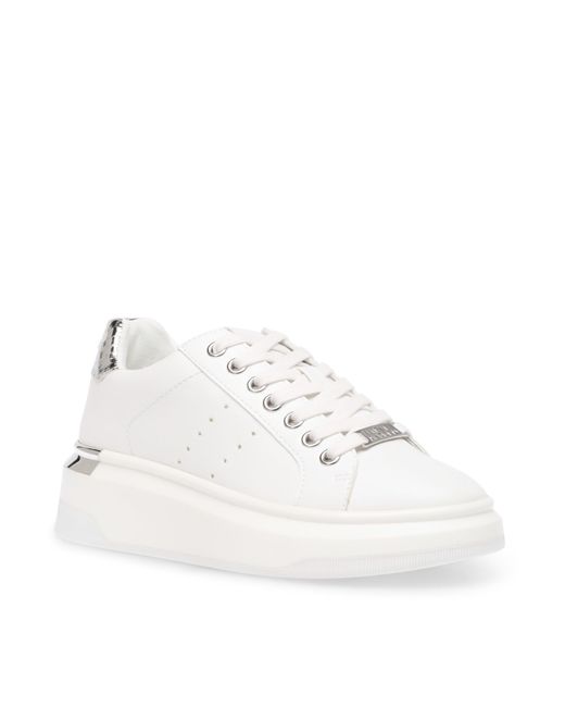 Steve Madden White Madden Glacial Train