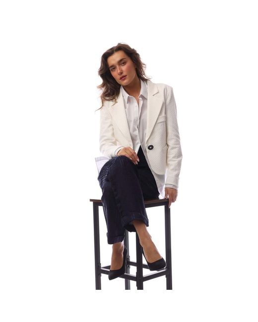 Emporio Armani Natural Blazer