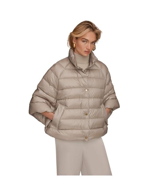 Donna Karan Multicolor Short Puffer Jacket